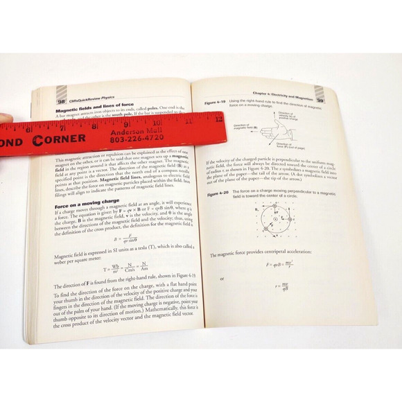 CliffsQuickReview Physics Adams, Scott and Huetinck, Linda Paperback Exam Prep - Picture 2 of 6